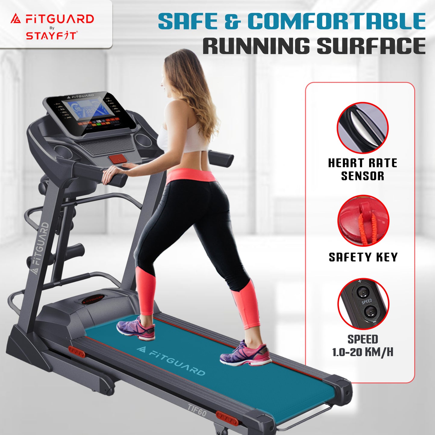 FitGuard Treadmill TIF60