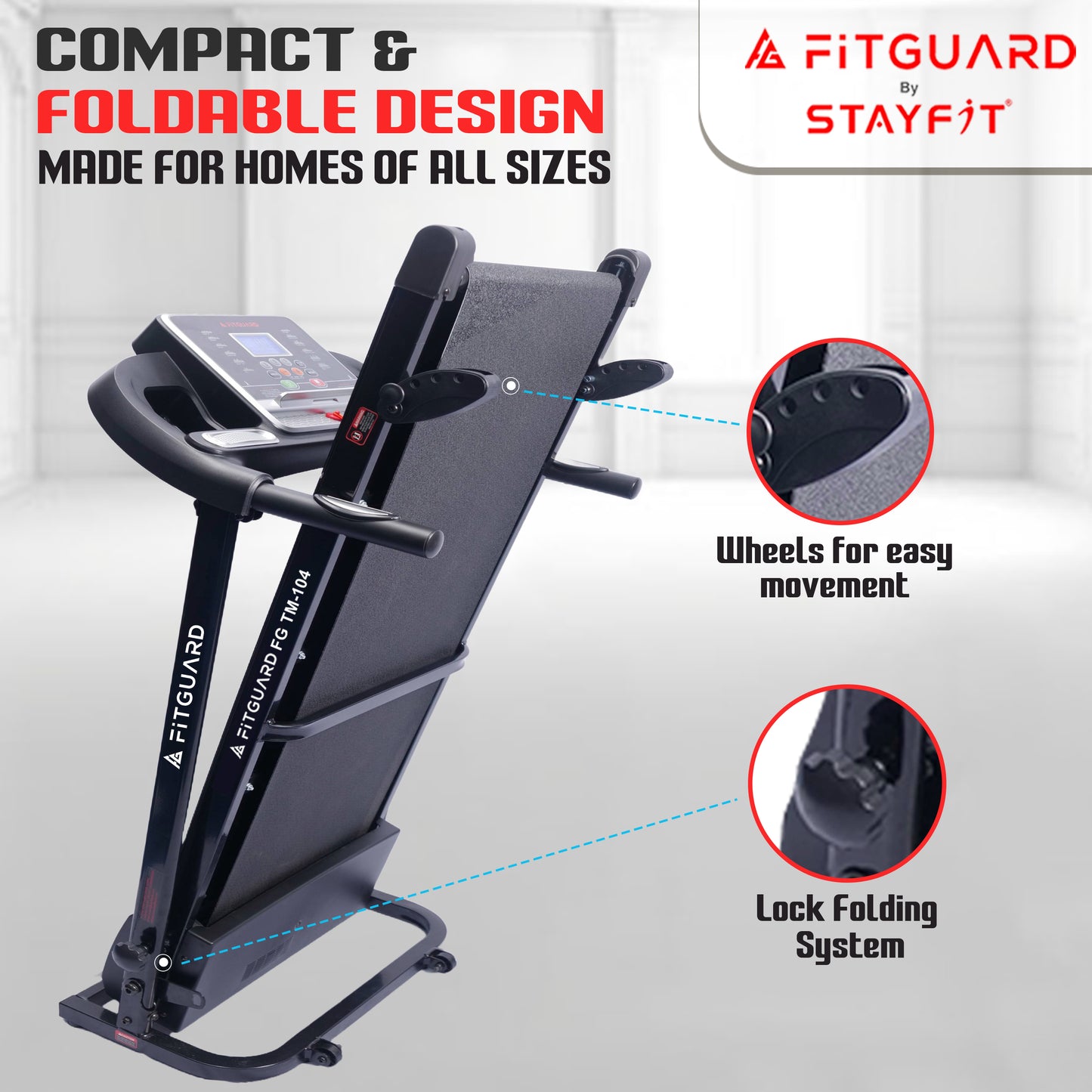 FitGuard Treadmill TM104